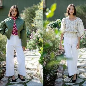 Horses Atelier Wide Leg trousers, size 3 (waist has been slightly altered)